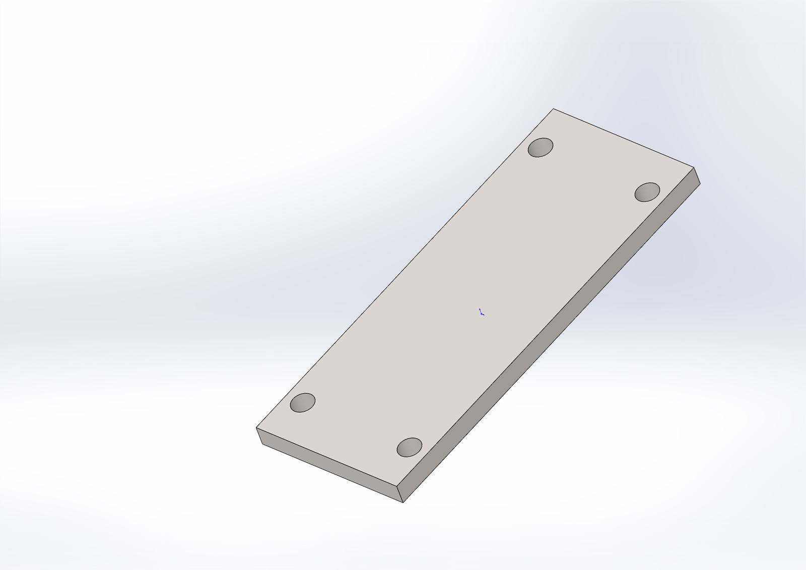Inner plate f/stand for mixer (Thiel)